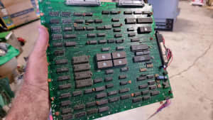 Arcade board with LAI harness
