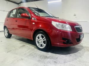 2008 Holden Barina TK MY08 Red 4 Speed Automatic Hatchback
