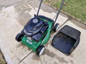 Lawn Mower and Line Trimmer Combo