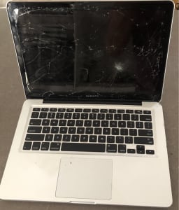 Broken apple MacBook Pro laptop a1278