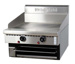 Goldstein 800 Series Griddle/Toaster Gas - 610mm - Bench Model Gpgdbsa