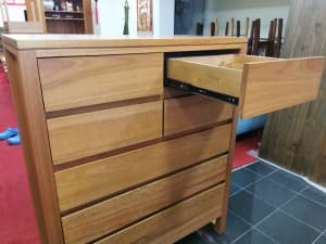 BRAND NEW 7 drawer Southern Oak tallboy