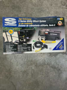 Superwinch S3500 modified to S4000 specifications. 