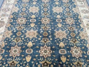 Decorative large room size hand knotted Afghan Ziegler Chobi rug
