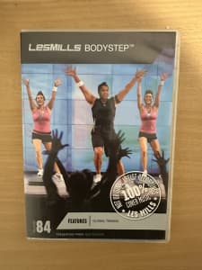 Les Mills Body Step 84 (cover music) CD/DVD pack
