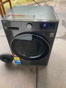 LG 9kg Front Load Washer, WV9-1409B, only 2 years