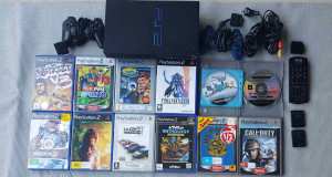 Complete Playstation2 Bundle with Accessories and Games
