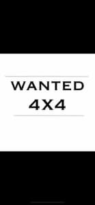 Wanted: wanted dual cab 4x4 or wagon private buyer 