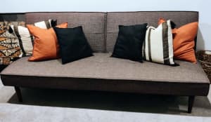 Freedom Grey Sofa Bed / Futon