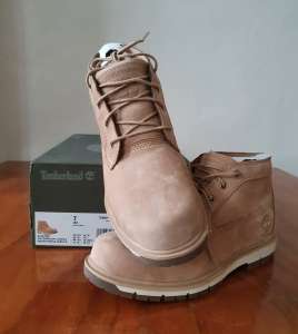 Timberland Men Women Shoes Boots Chukka Radford Waterproof Size 7 New