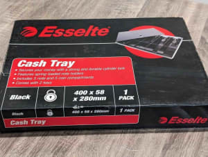 Esselte 30067 Cash Tray 10 Compartments