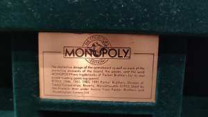 Unique Wooden Monopoly Board