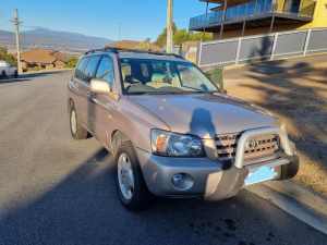 2004 TOYOTA KLUGER GRANDE (4x4) 5 SP AUTOMATIC 4D WAGON