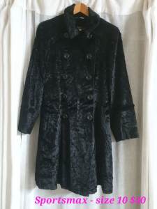 Black Womens Coats - excellent condition
