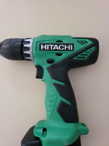 Hitachi 12 volt cordless drill.
