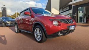 2014 Nissan Juke F15 MY14 Ti-S AWD Red 1 Speed Constant Variable Hatchback
