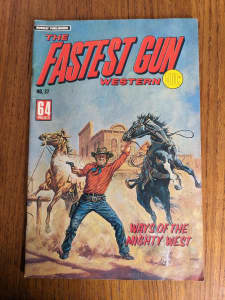 VINTAGE WESTERN COMIC: The Fastest Gun (1979) No.37 in RYDE.