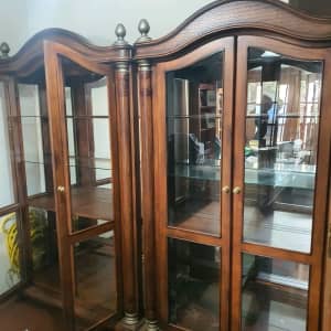 DISPLAY CABINETS- GOTHIC, ANTIQUE STYLE