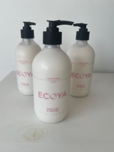 Brand New Ecoya Body Lotions Sweet Pea &Jasmine x 3