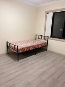 Single room with saparate washroom in apartment.