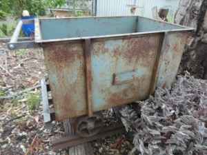 Antique mining cart in really good condition ready for work