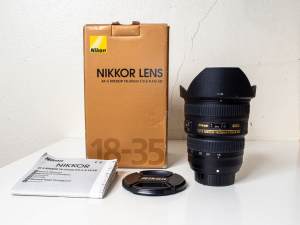Nikon AF-S 18-35mm f3.5-4.5G ED Wide Angle