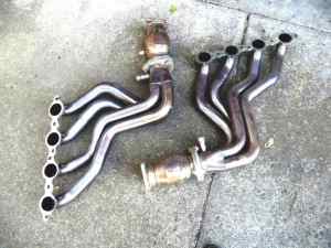 Holden VE V8 extractors: one set only, 1¾ inch includes cat-test pipes