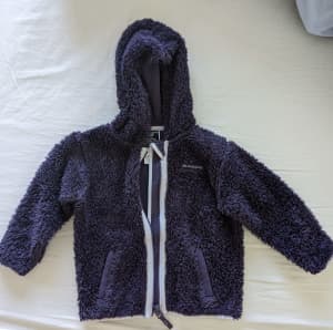 Macpac fleece jacket size 2 purple