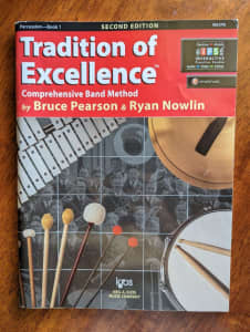 Tradition Of Excellence Book 1 Percussion By Bruce Pearson Ryan Nowlin