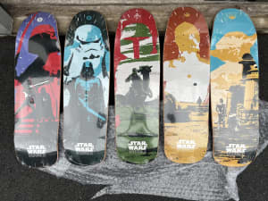 Star Wars - Skate deck collection