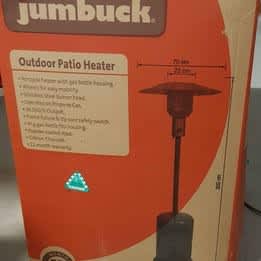 Jumbuck Gas Patio Heater - brand new