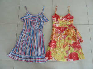 2x Various Dresses. Size 10. Basque / Rivers. Gently used. $10 EACH