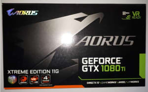 G/B AORUS EXTREME GTX 1080Ti 11 GB GRAPHICS CARD IN  A1 CONDITION