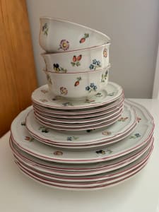 Villeroy and Boch (plates, bowls)