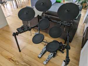 Artist EDK260 Electronic drum kit, music stand and stool 