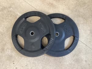 Two 10kilogram Weight Plates