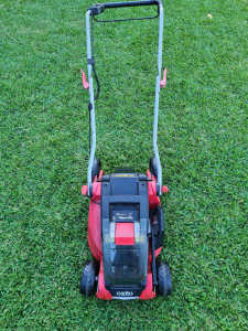 Ozito cordless lawn mower 18v x 2