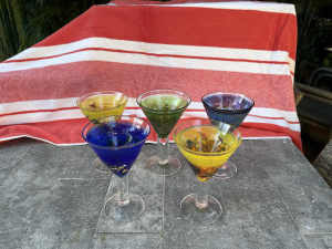 Kosta Boda Glassware - set of Five