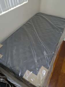 Brand new, single bed, water resistant, quality mattresses, unused