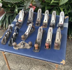 Collection of Wood Planes