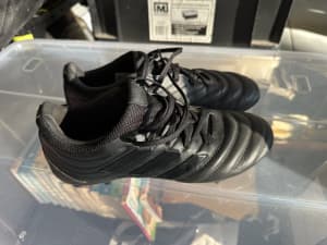 Two pairs: Children’s football boots - ASICS EU42 & Adidas Copa EU40