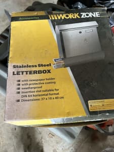 Brand new Stainless steel letterbox for only $40