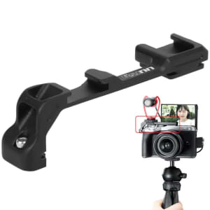 UURig R038 Cold Shoe Stand Mic Light Extension Bracket for M6 Mark II 