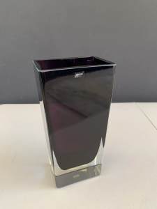 Deep Purple Glass Vase. Perfect condition