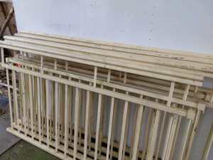 Hand-Rail/ Fence Approx 10mts x900mm High In Very good Condition 