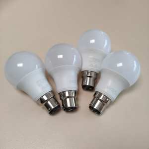 Luce Bella LED Bulbs - 9W, 806lm, WW B22 (Pack of 4)
