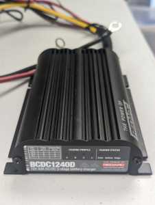 REDARC BCDC1240D is a 12V, 40A In-vehicle DC to DC Battery Charger