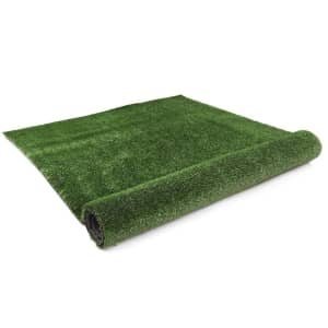1 x 10M Artificial Grass 17mm Olive Green
