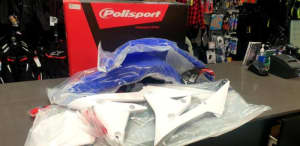 Polisport Full Plastics Kit (OEM Colors) Fits: YZ450F/YZ250F 14-18