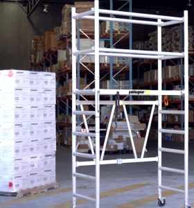 4.2m Reach new aluminium mobile scaffolding tower Gold Coast